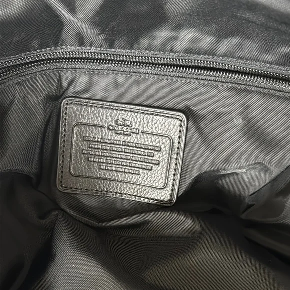 Coach Black Leather Men's Bag - Picture 3 of 3